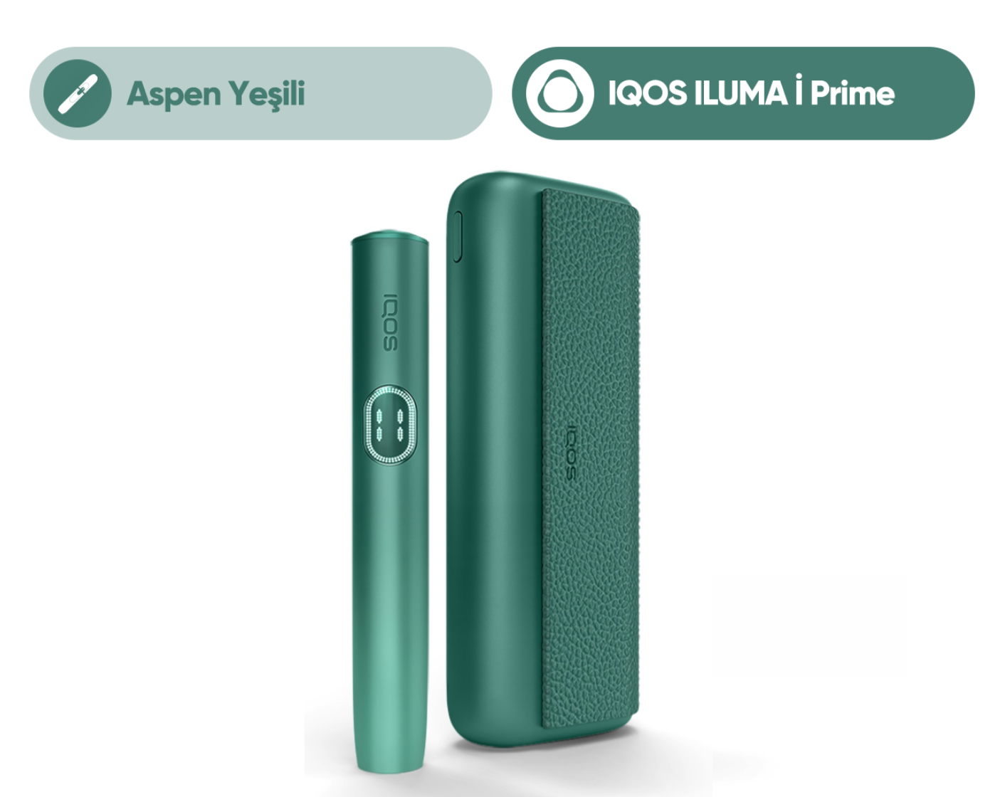 IQOS ILUMA i Aspen Yeşili