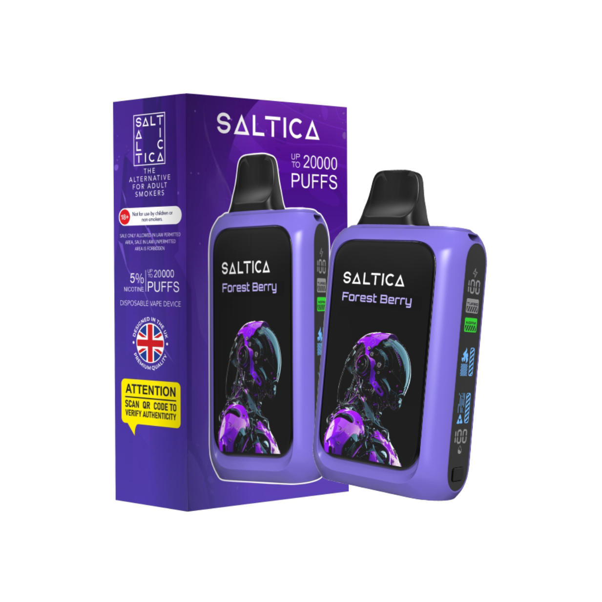 Saltica Cyber 20000 Forest Berry