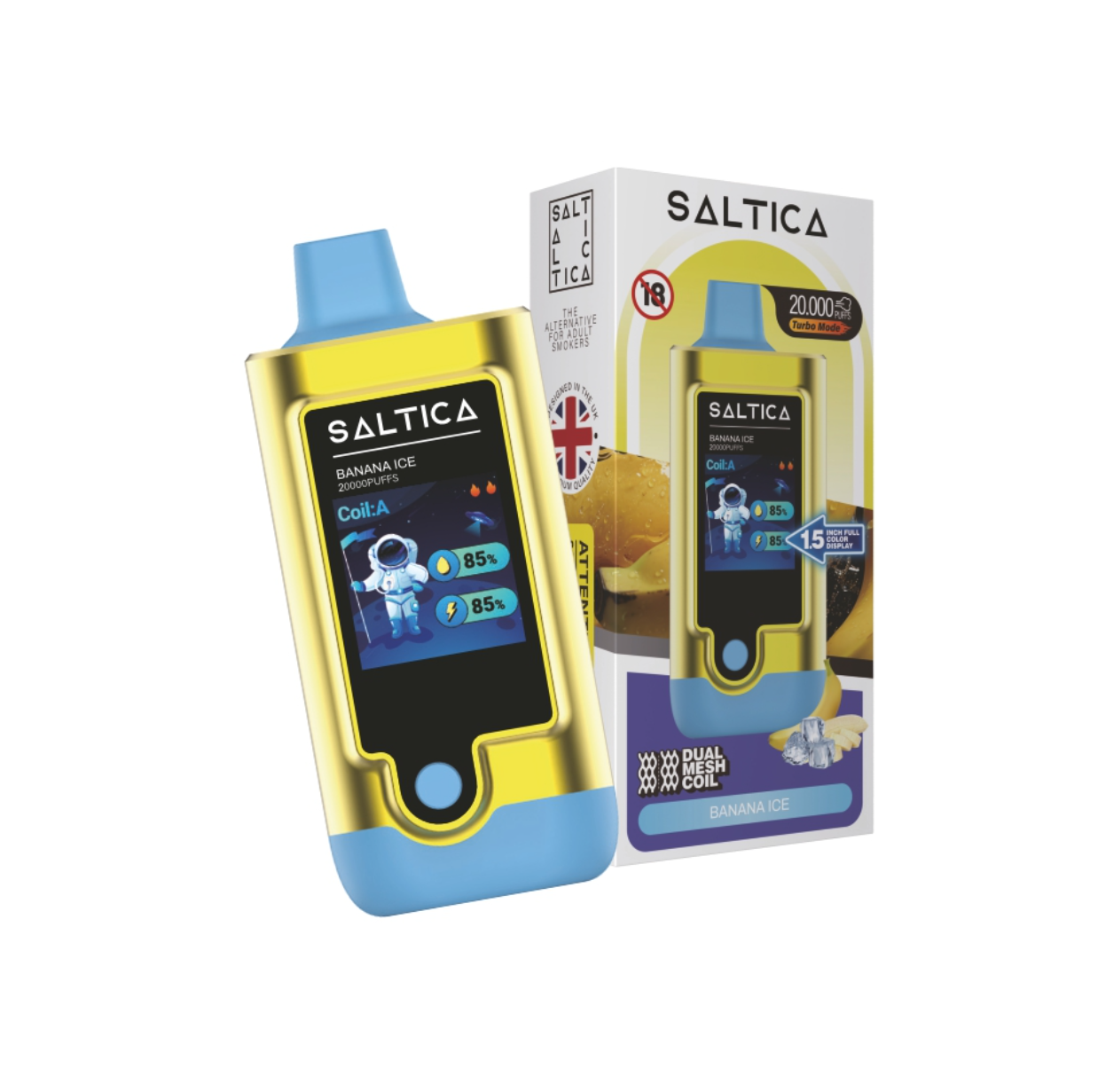 Saltica Digital 20000 Banana lce