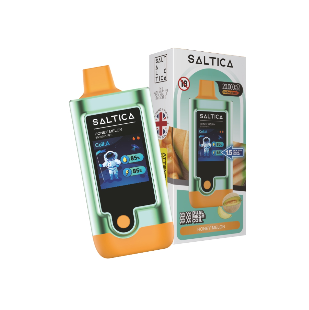 Saltica Digital 20000 Honey Melon