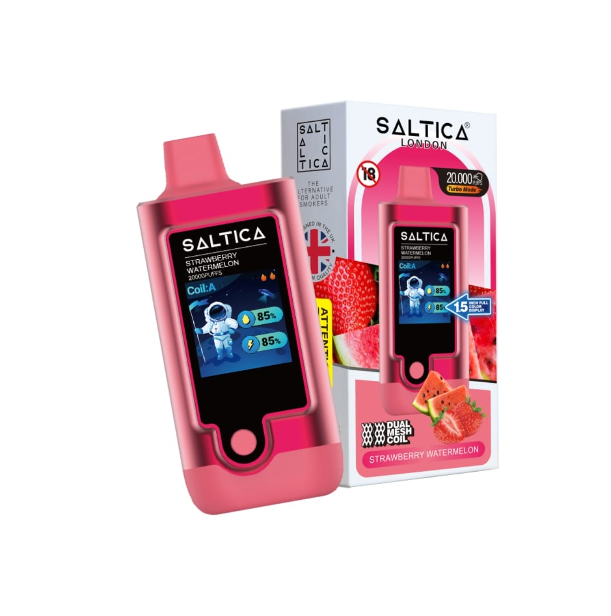 Saltica Digital 20000 Strawberry Watermelon