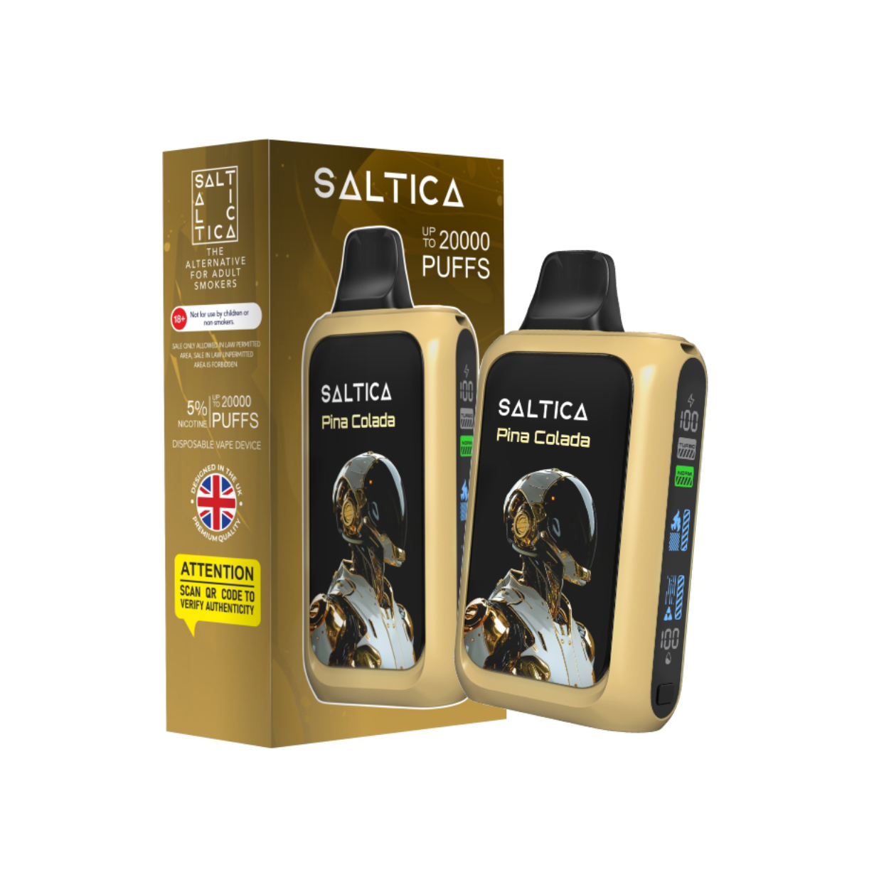 Saltica Cyber 20000 Pina Colada