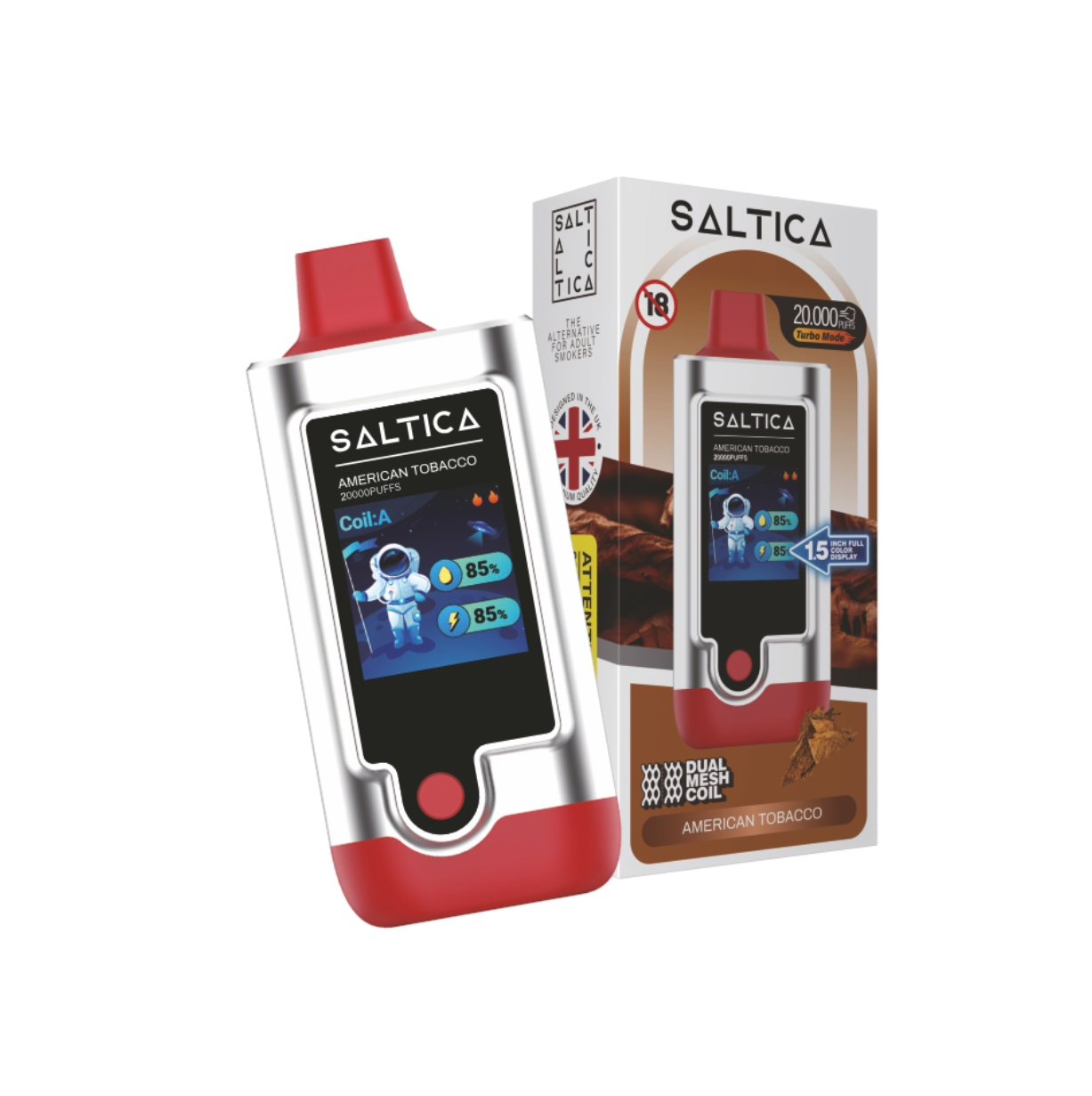 Saltica Digital 20000 American Tobacco