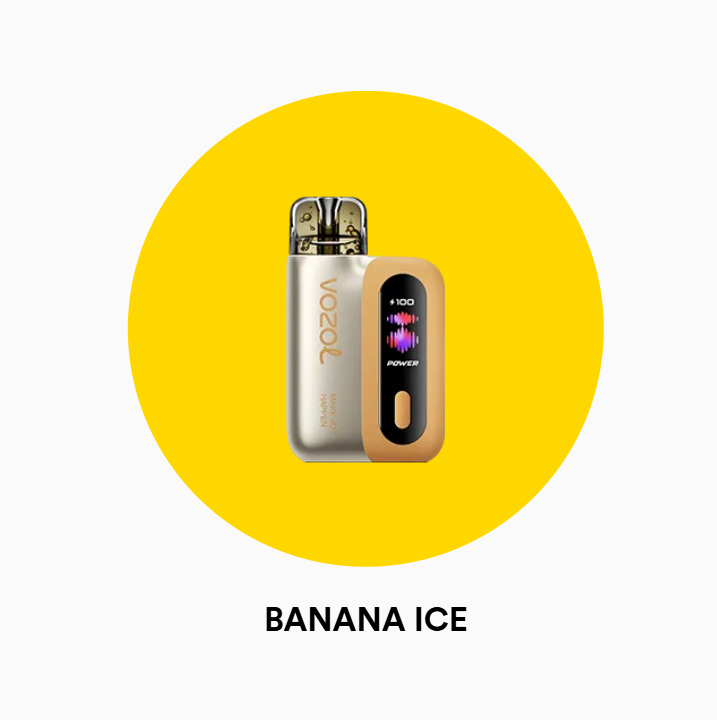Vozol sleek vision banana ice