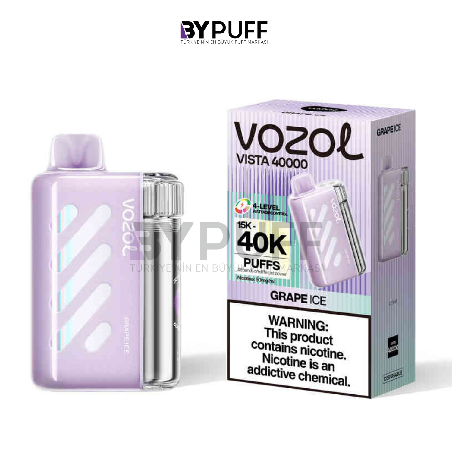 Vozol Vista 40000 Grape Ice