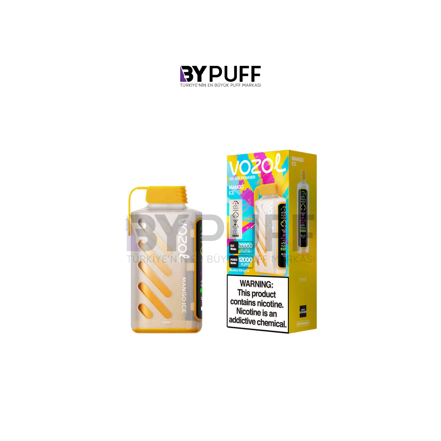 Vozol Gear Power 20000 Mango Ice