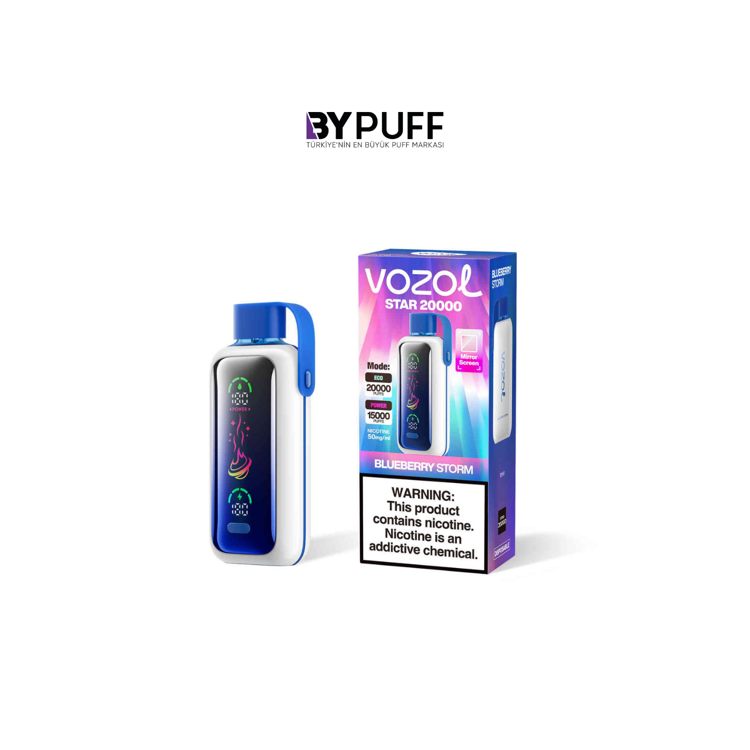 Vozol Star 20000 Blueberry Storm