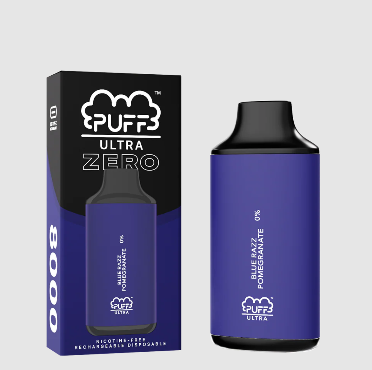 Puff Ultra ZERO Blue Razz Pomegranate