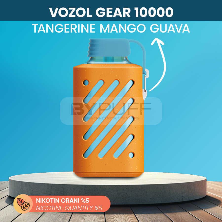 Vozol Gear 10000 Tangerine Mango Guava