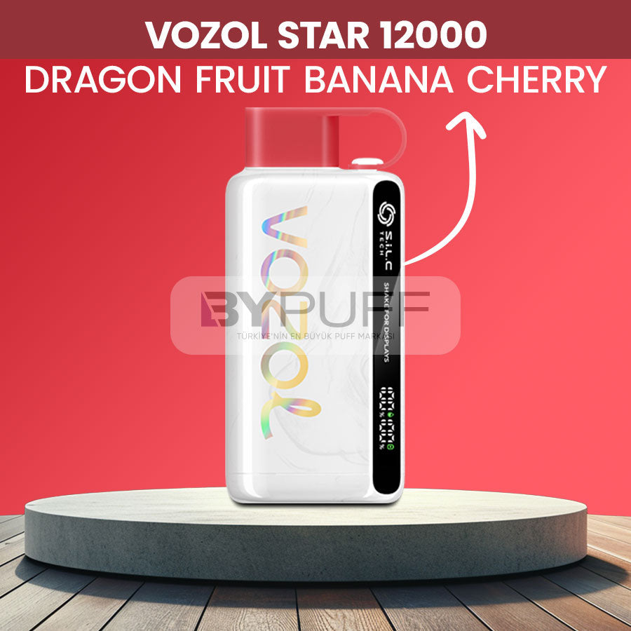 Vozol 12000 Dragon Fruit Banana Cherry