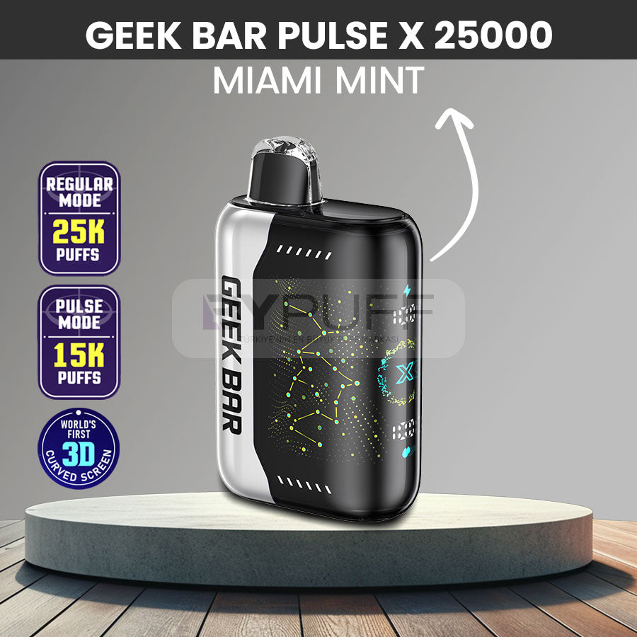 Geek Bar Pulse X 25000 Miami Mint