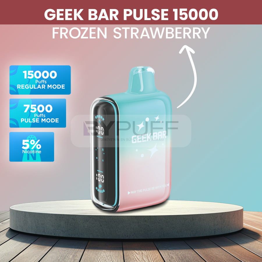 Geek Bar Pulse 15000 Frozen Strawberry